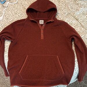 Ascend Brick Red Hoodie